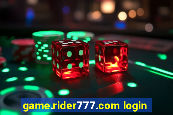 game.rider777.com login